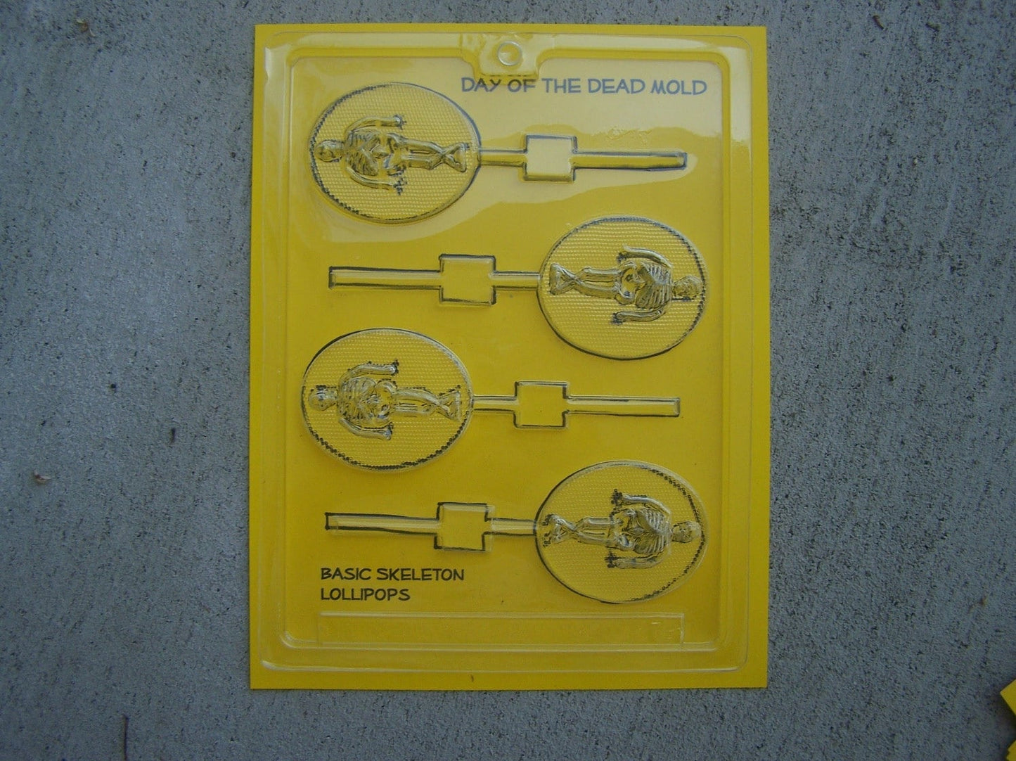 Basic Skeleton Lollipop Molds - Day of the Dead