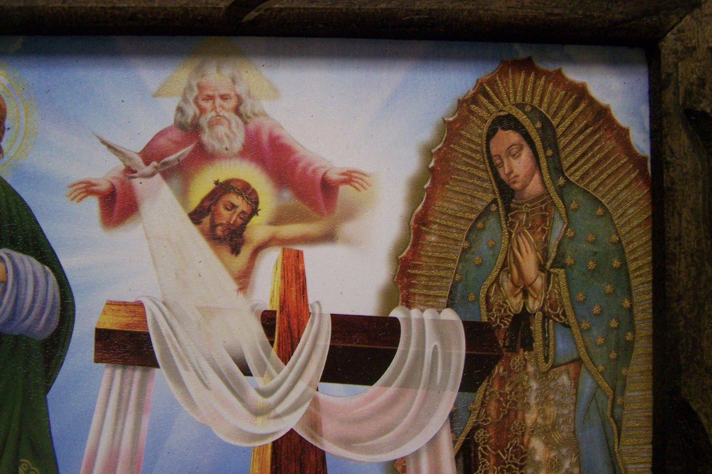 Framed Giclee Print - Easter, Last Supper, Guadalupe, St. Jude - Mexico