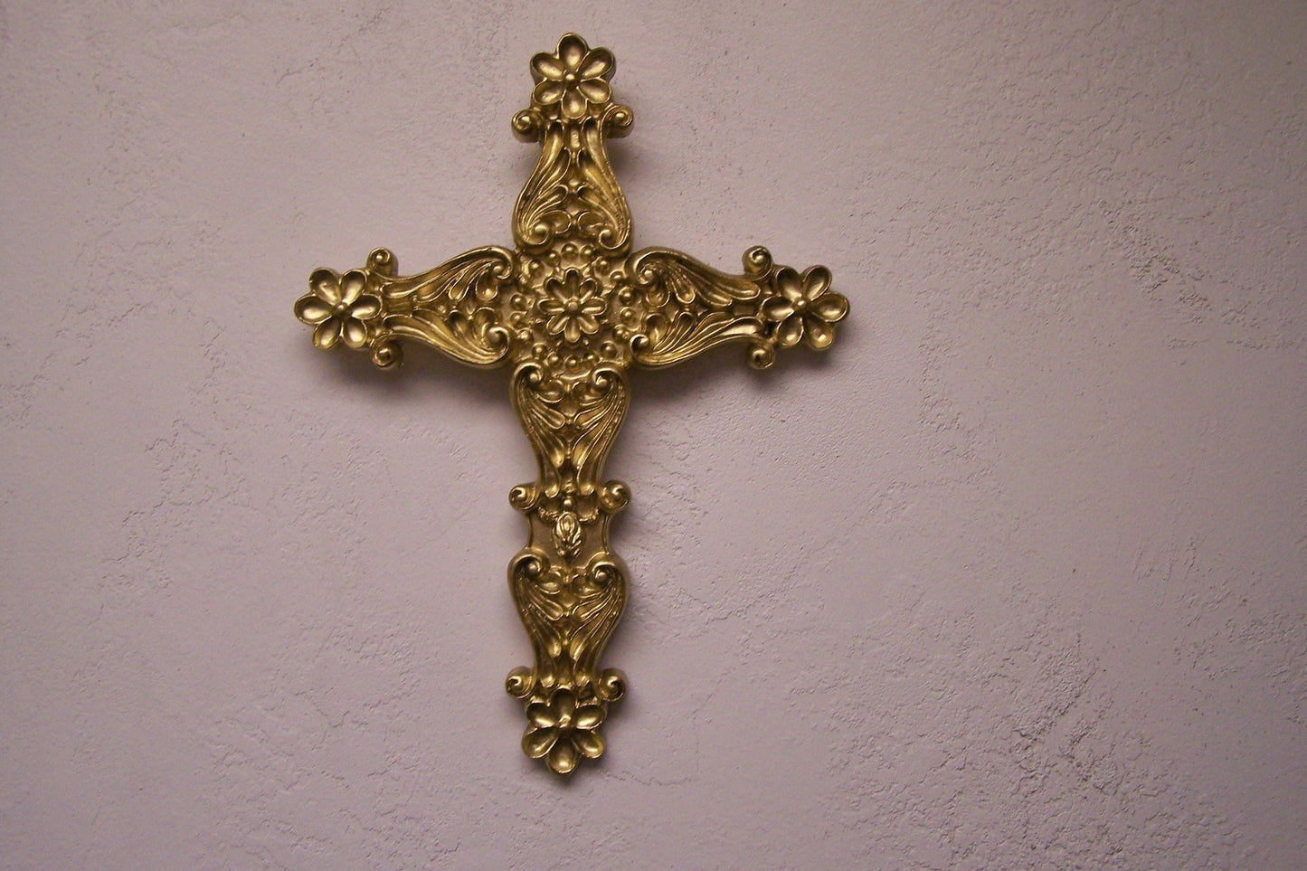 Golden Resin Cross #1 - Mexico