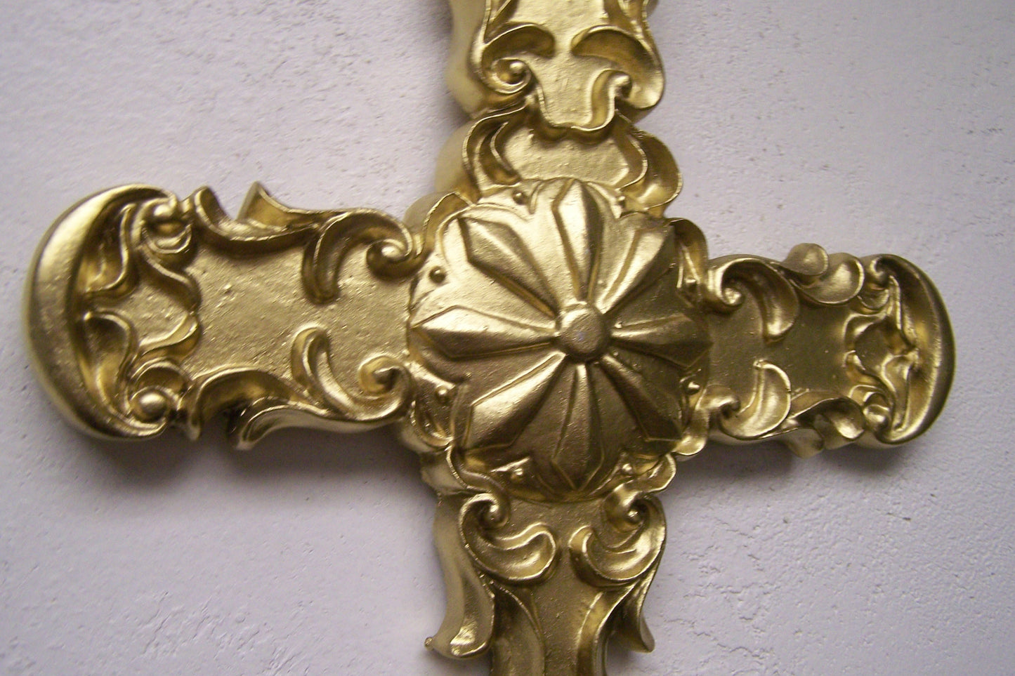 Golden Resin Cross #2 - Mexico
