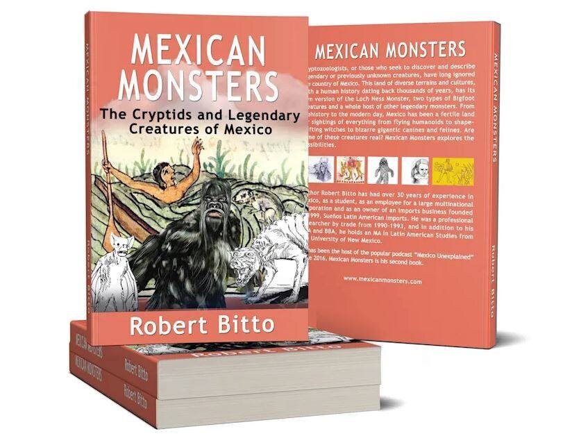 Mexican Monsters: The Cryptids and Legendary Creatures of Mexico by Esty Shop Owner Robert Bitto - Autographed, Personalized
