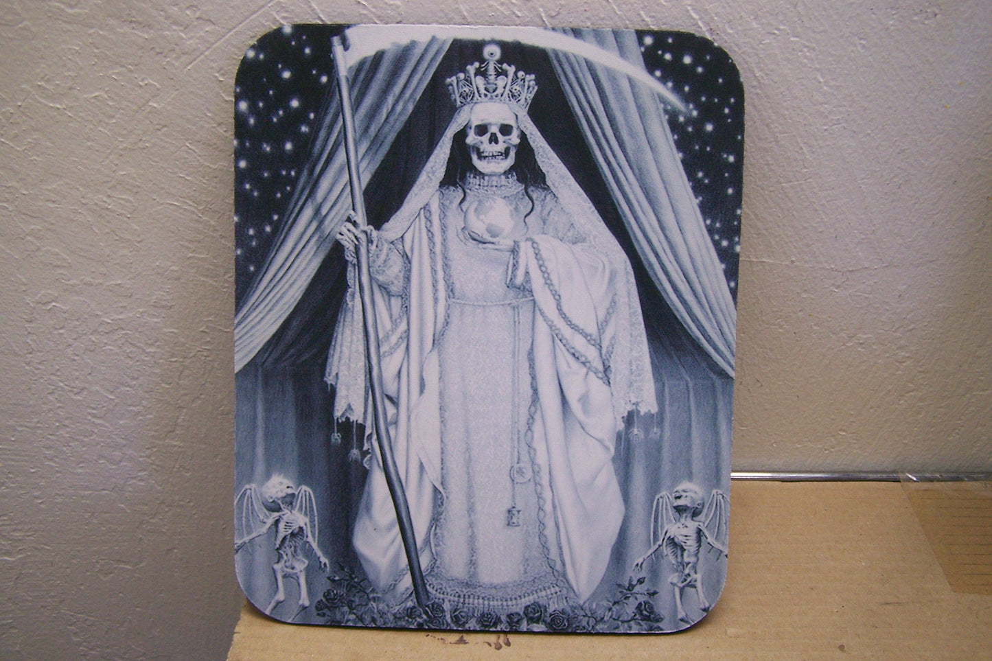 Mousepad - Santa Muerte, Mexican Holy Death, Female Grim Reaper