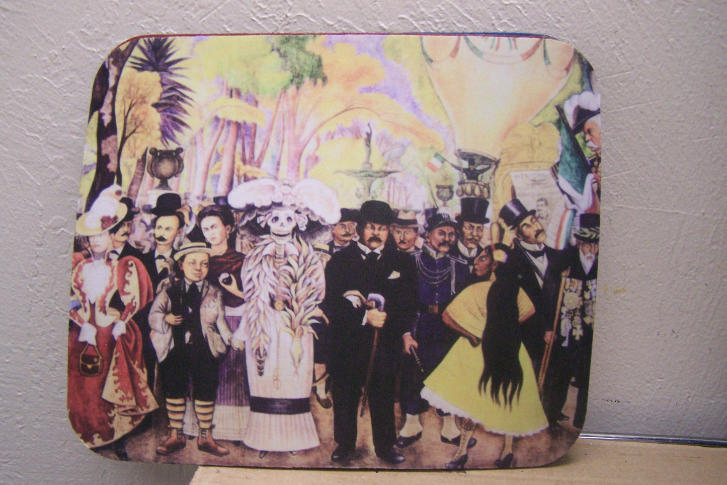 Mousepad - Frida and Diego, Lady Death, Afternoon at the Alameda