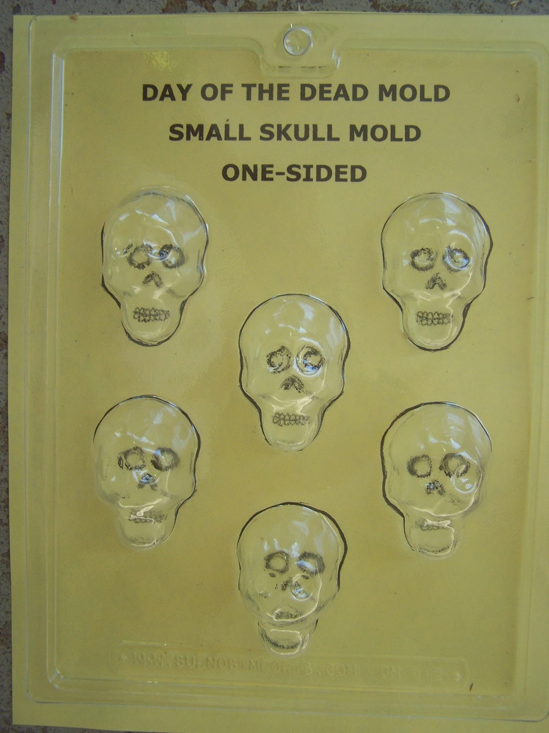 Small Sugar Skull Molds/Candy Molds - Day of the Dead