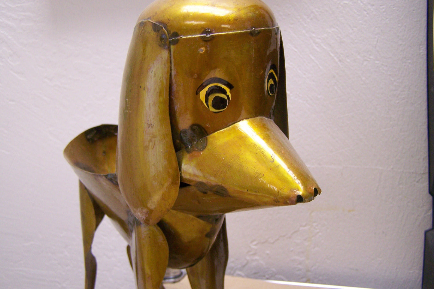 Metal Dog Planter - Made in Mexico